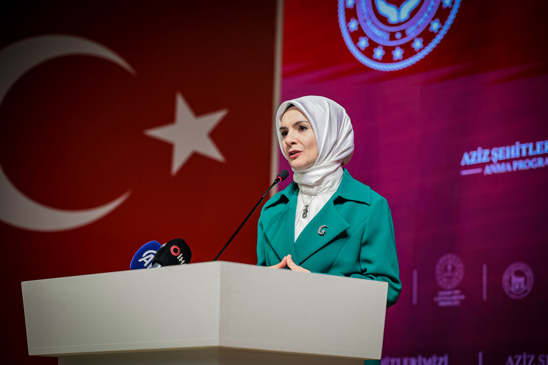 Türkiye'de doğurganlık hızının azalmasını simgeleyen bir grafik.