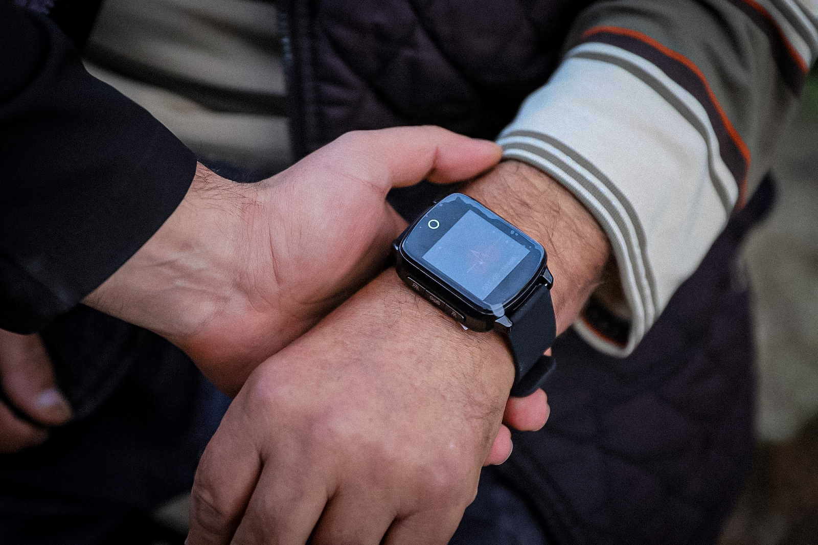 Ordu Büyükşehir Belediyesi'nin Akıllı Saat Projesi kapsamında bir ayrıntıya sahip akıllı saat.