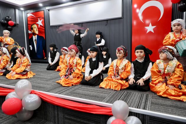 Fatma Leyla Yener Konferans Salonu açılış töreninden bir görüntü.