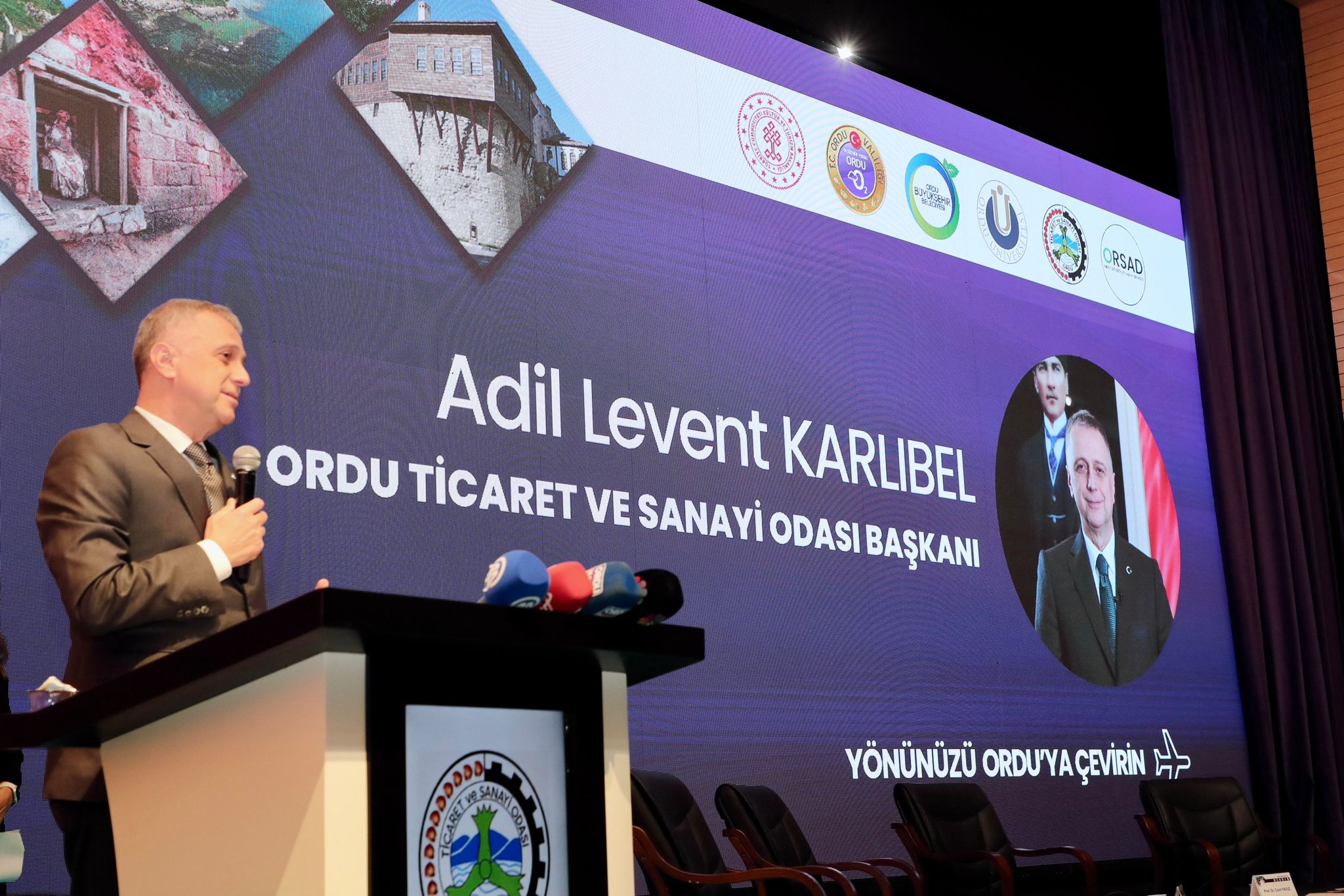 Ordu Ticaret ve Sanayi Odası Başkanı Levent Karlıbel