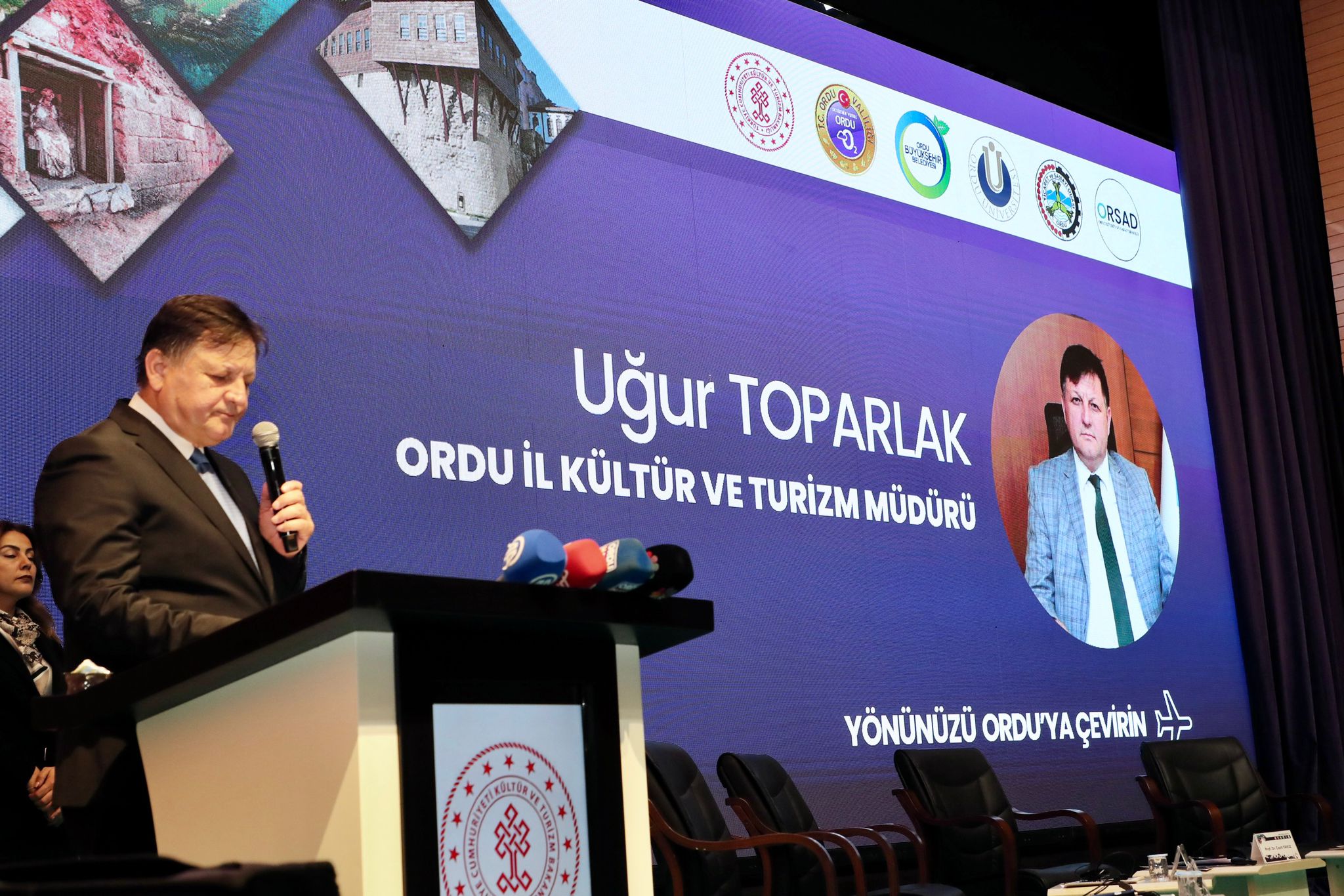 Ordu İl Kültür ve Turizm Müdürü Uğur Toparlak