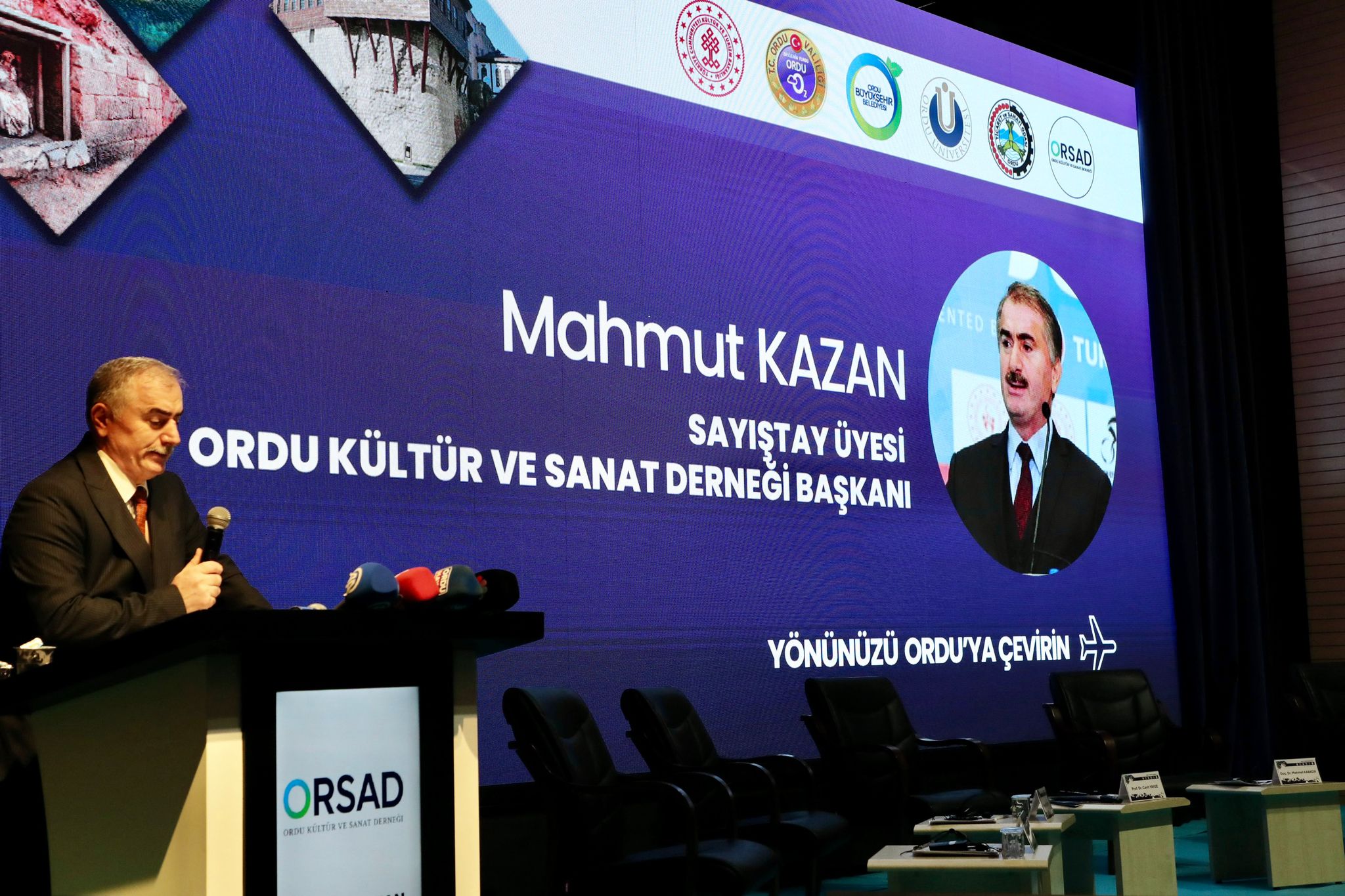 Ordu Kültür ve Sanat Derneği Başkanı Mahmut Kazan