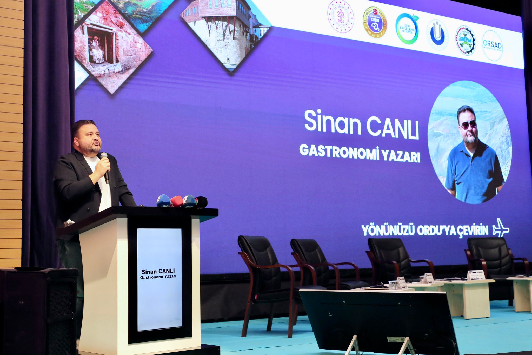 Anadolu Elazığlılar Federasyonu Başkanı Gastronomi Yazarı Sinan Canlı