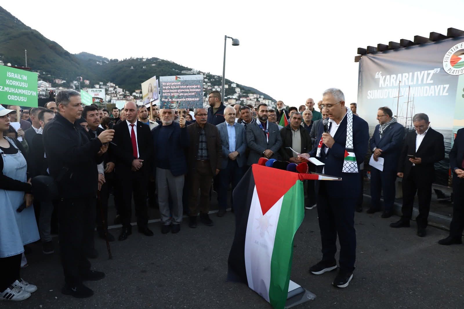 Filistin’e Destek Platformu Ordu İl Başkanı Olgun Küçük