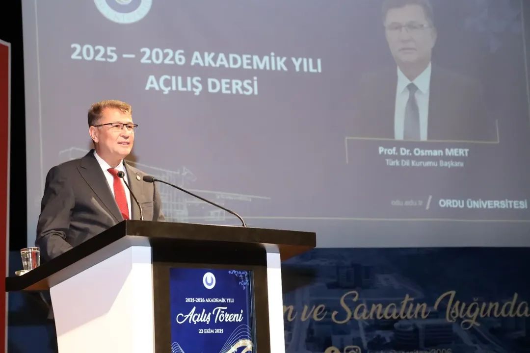 Türk Dil Kurumu Başkanı Prof. Dr. Osman Mert