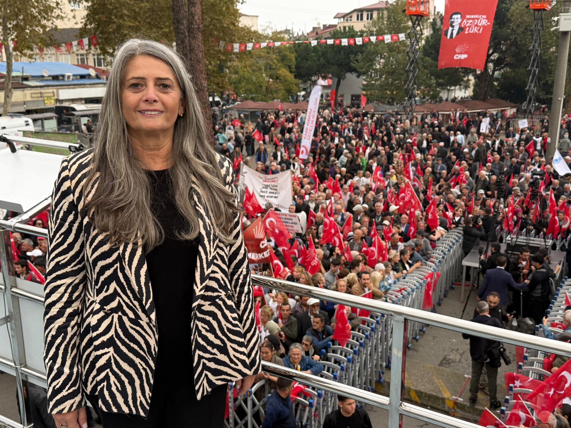 CHP Trabzon Milletvekili Sibel Suiçmez Ordu mitingi öncesi açıklamalarda bulundu
