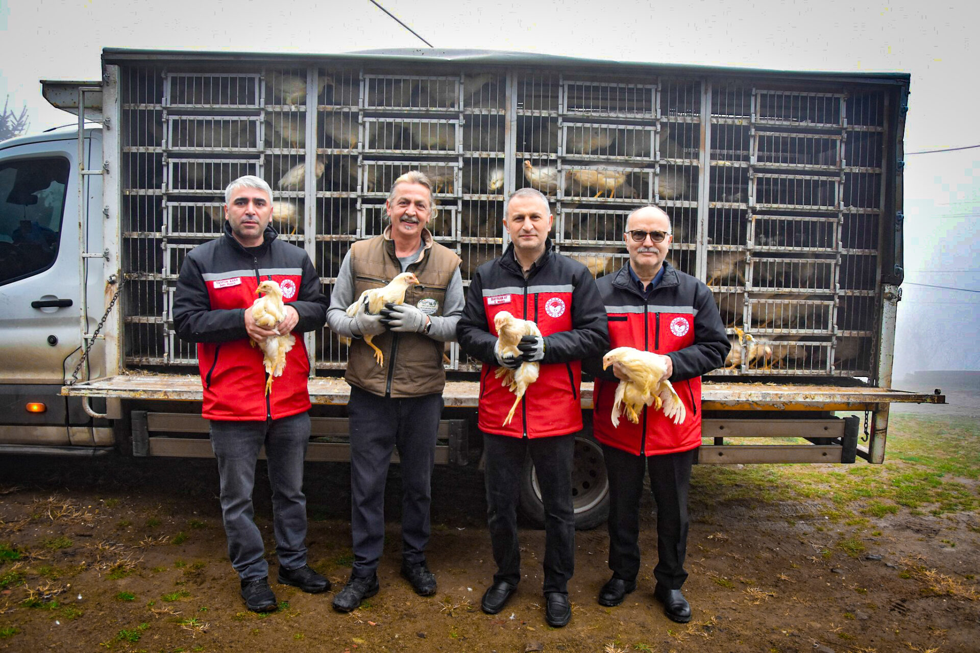 Ordu’da Fındık Bahçelerinde Yarka Projesi kapsamında üreticilere yarka teslimi
