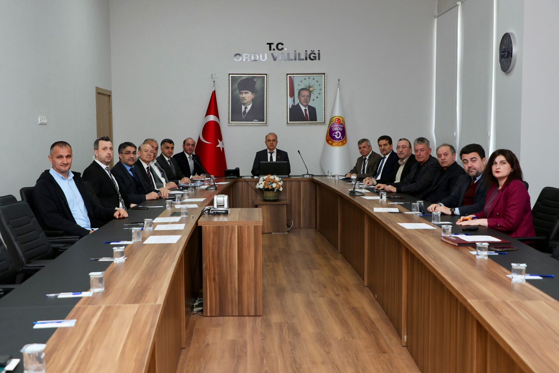 Ordu İl İstihdam ve Mesleki Eğitim Kurulu toplantısından görüntü